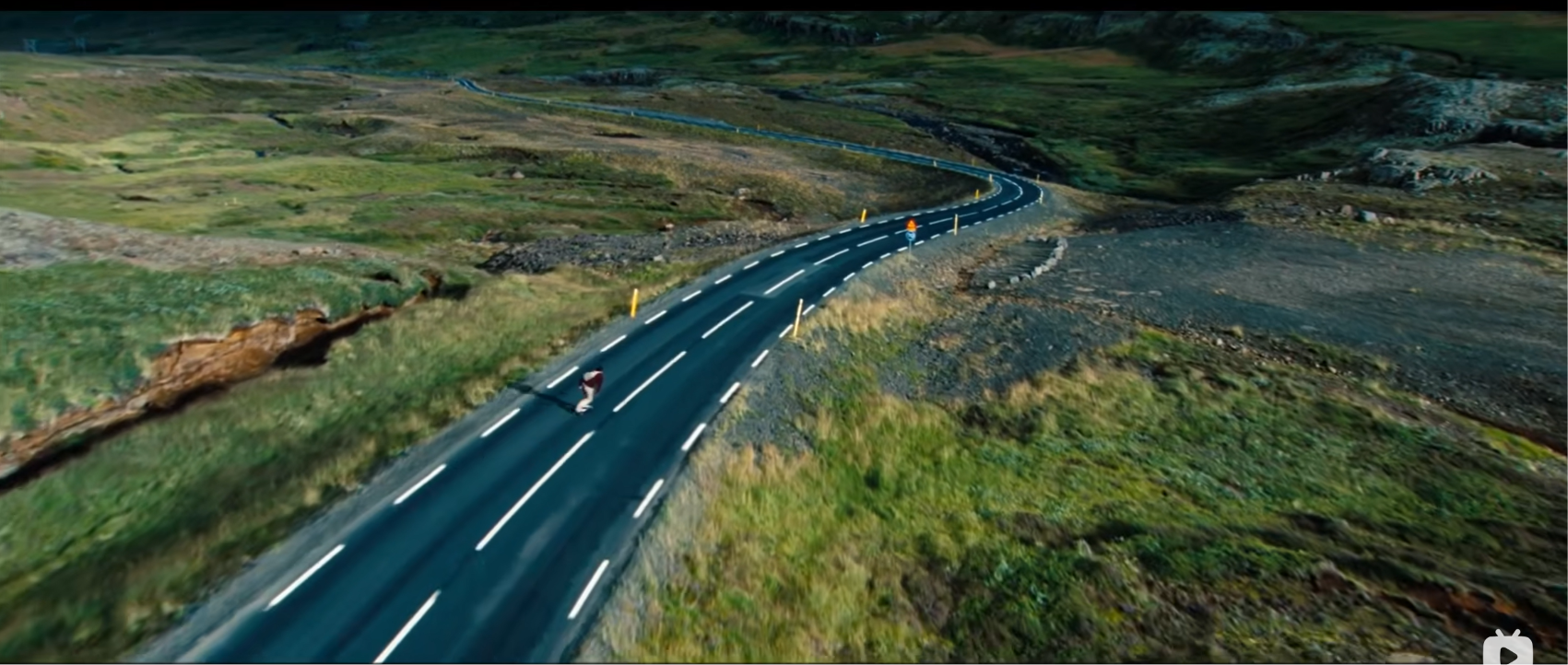 The Secret Life of Walter Mitty journey scene